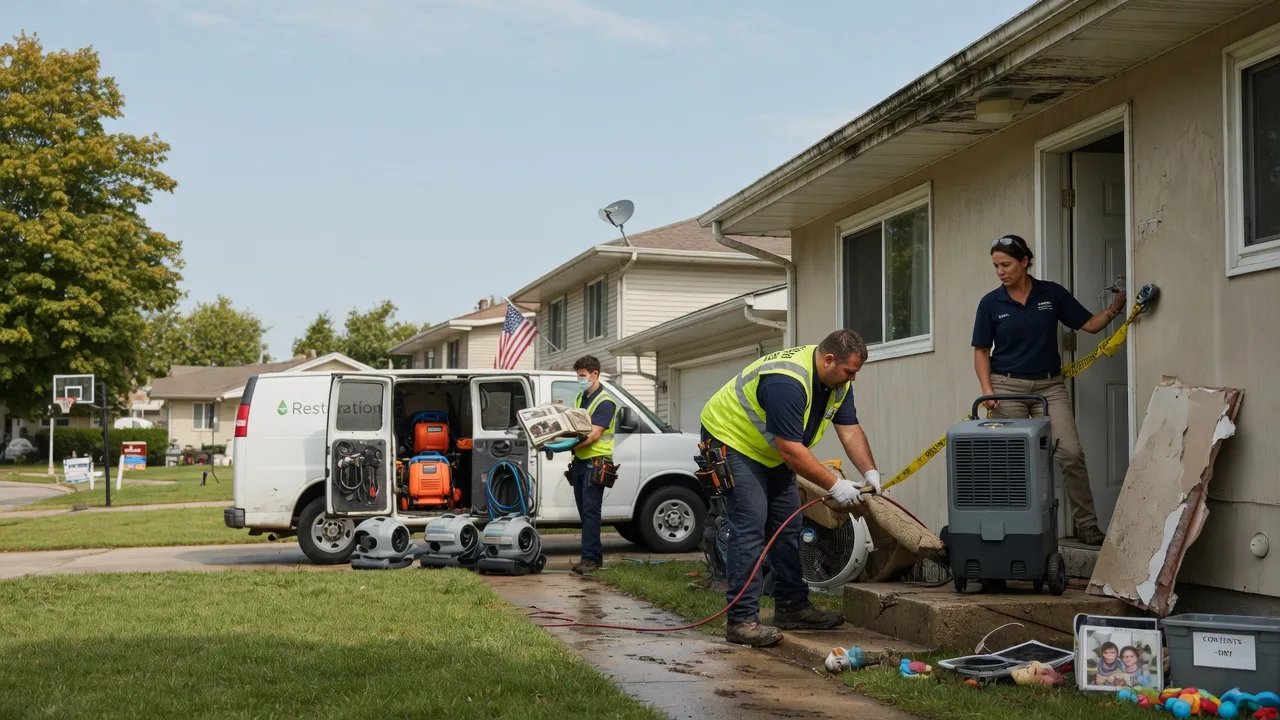 Water Damage Restoration in Lindenhurst, IL near me